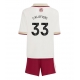 Arsenal Riccardo Calafiori #33 Tredjedraktsett Barn 2025-26 Kortermet (+ Korte bukser) Arsenal Riccardo Calafiori #33 Tredjedraktsett Barn 2025-26 Kortermet (+ Korte bukser)